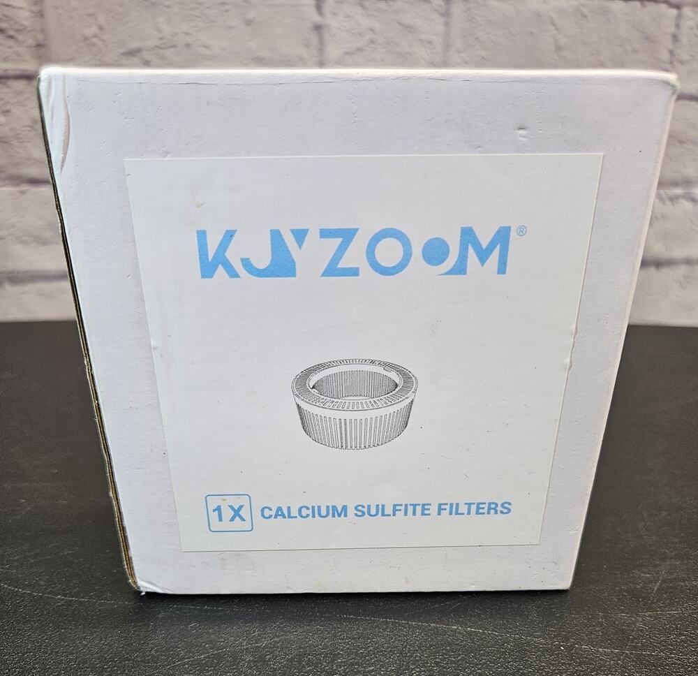 KJYZOOM Calcium Sulfite Shower Filter Replacement Cartridge Hard Water Filter